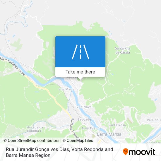 Rua Jurandir Gonçalves Dias map