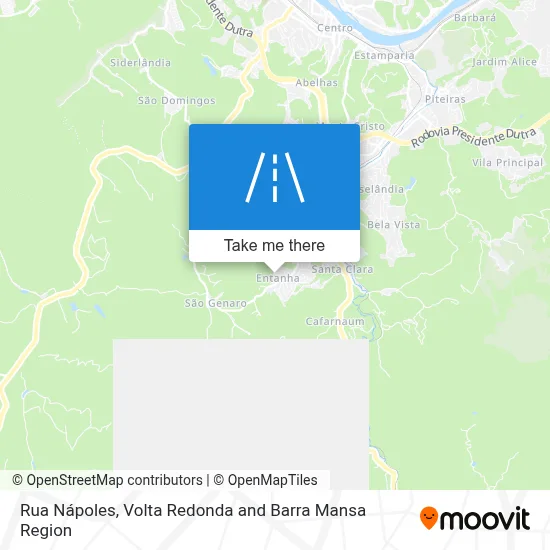 Rua Nápoles map
