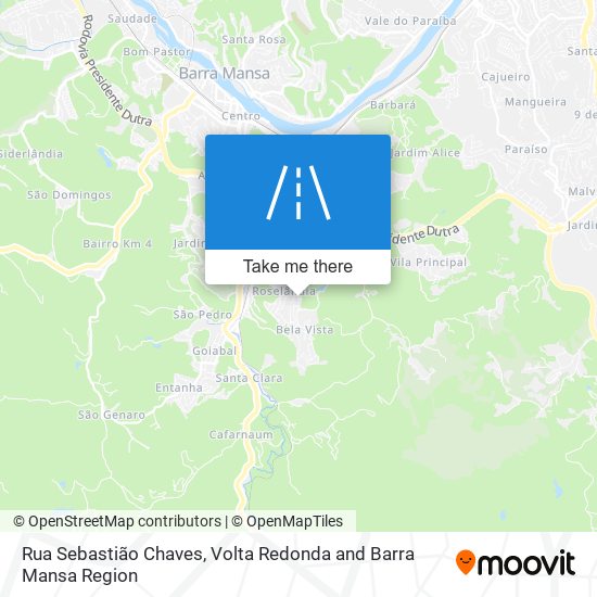 Rua Sebastião Chaves map