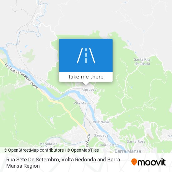 Mapa Rua Sete De Setembro