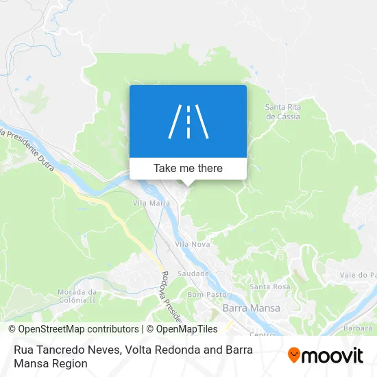Rua Tancredo Neves map