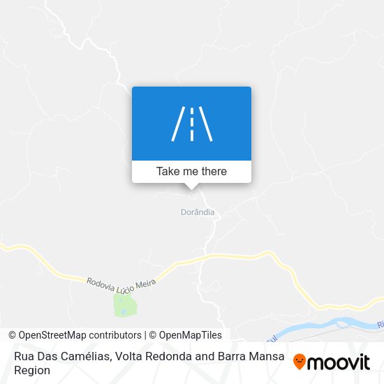 Rua Das Camélias map