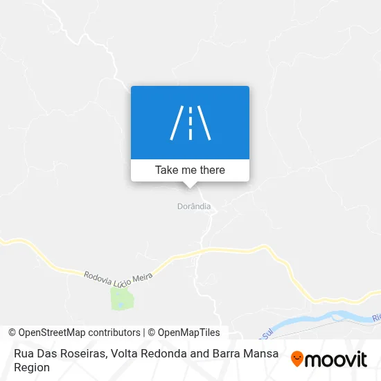 Rua Das Roseiras map