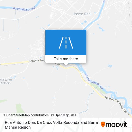 Rua Antônio Dias Da Cruz map