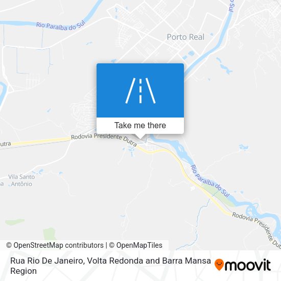 Rua Rio De Janeiro map