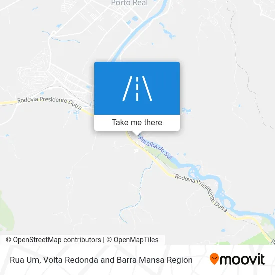 Rua Um map