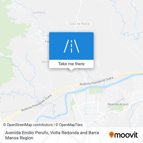 Avenida Emílio Perufo map