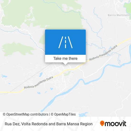 Rua Dez map