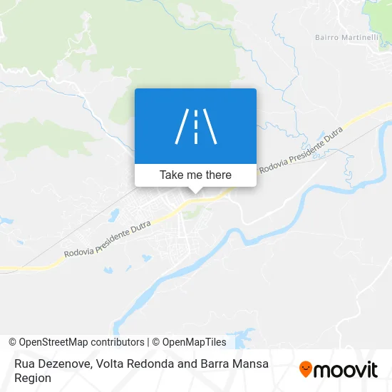 Rua Dezenove map
