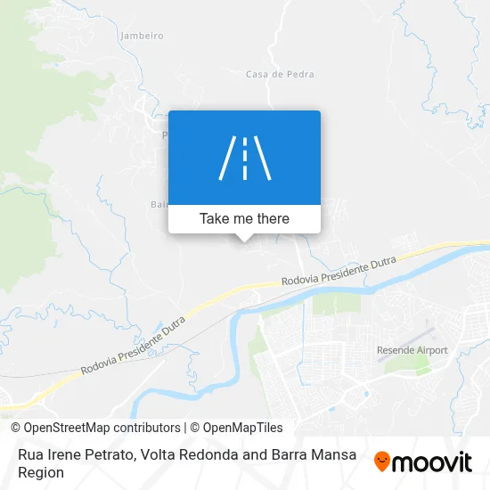 Rua Irene Petrato map