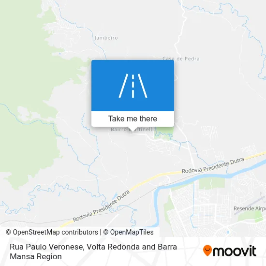 Rua Paulo Veronese map