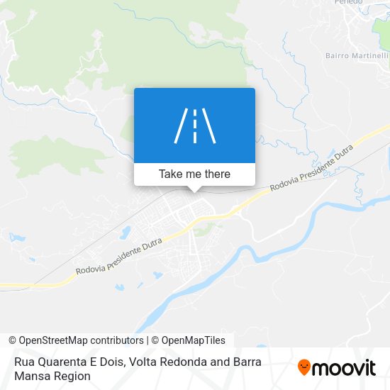 Rua Quarenta E Dois map