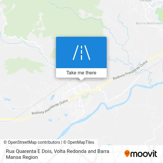 Rua Quarenta E Dois map