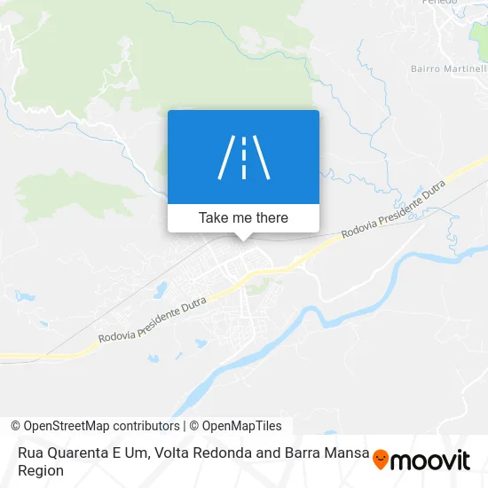 Rua Quarenta E Um map
