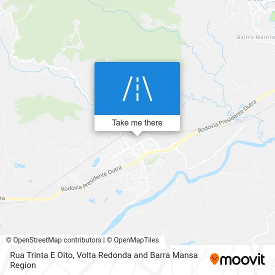 Rua Trinta E Oito map