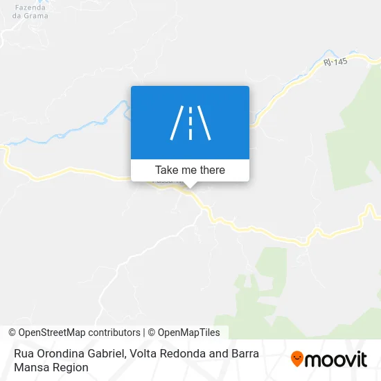 Rua Orondina Gabriel map