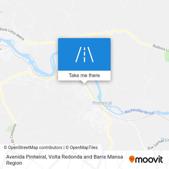 Avenida Pinheiral map