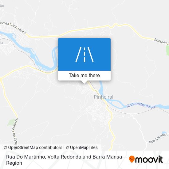 Rua Do Martinho map