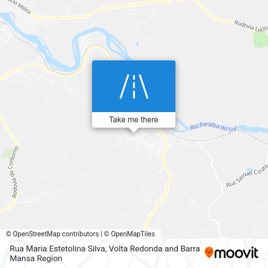 Rua Maria Estetolina Silva map