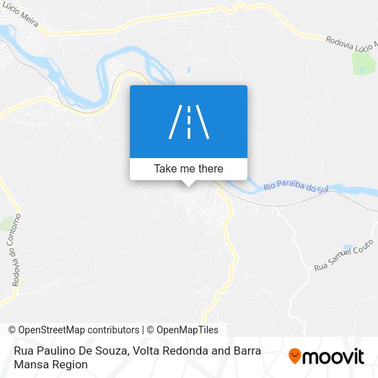 Rua Paulino De Souza map