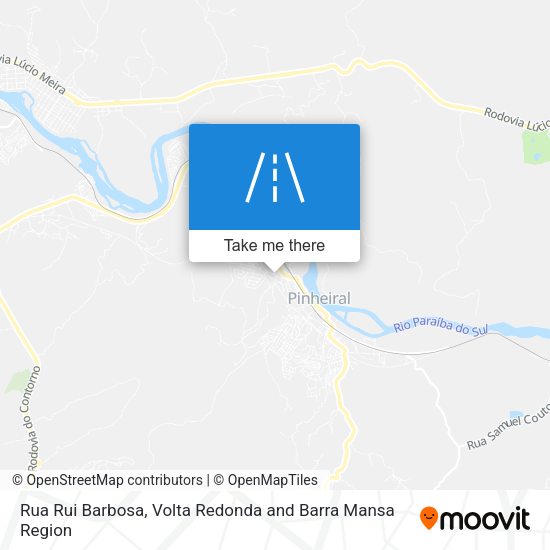 Rua Rui Barbosa map