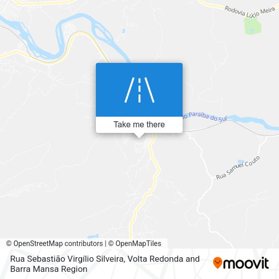 Rua Sebastião Virgílio Silveira map