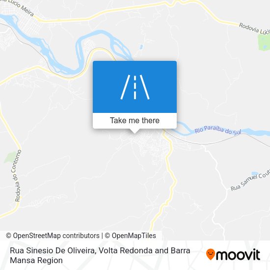 Rua Sinesio De Oliveira map