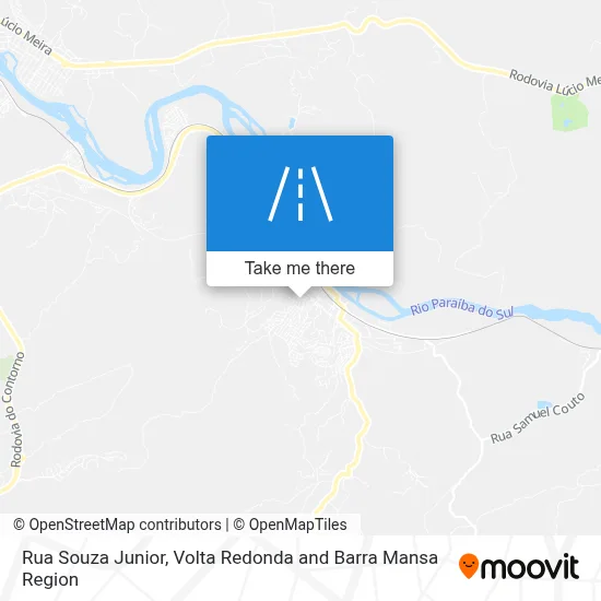Rua Souza Junior map