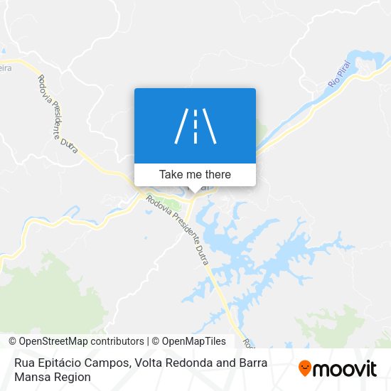 Rua Epitácio Campos map