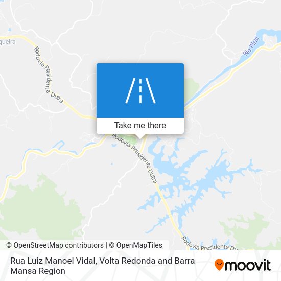 Rua Luiz Manoel Vidal map