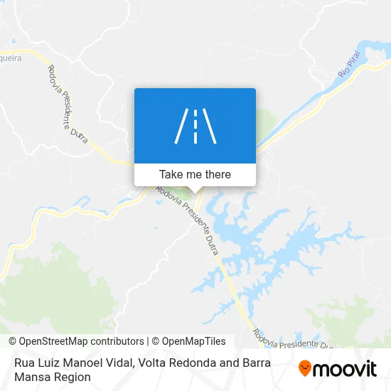 Rua Luiz Manoel Vidal map