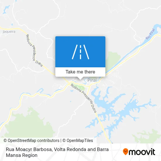 Rua Moacyr Barbosa map