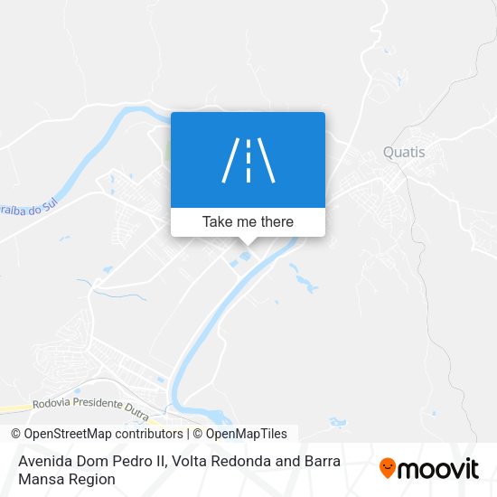 Avenida Dom Pedro II map