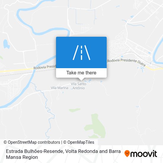 Estrada Bulhões-Resende map