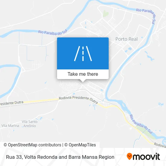 Rua 33 map