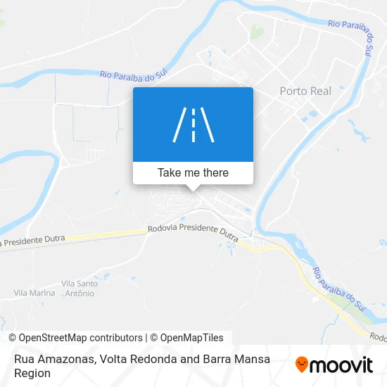 Rua Amazonas map
