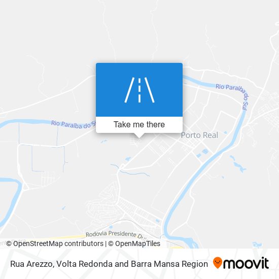 Rua Arezzo map