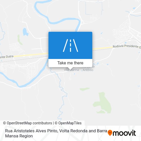 Rua Aristoteles Alves Pinto map