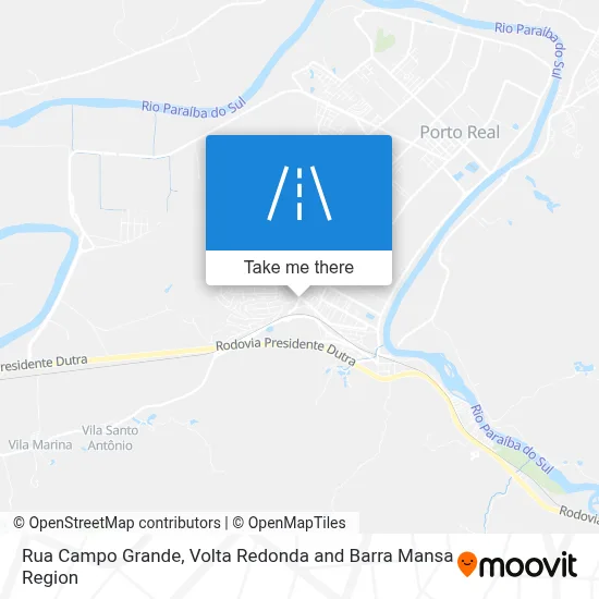 Rua Campo Grande map