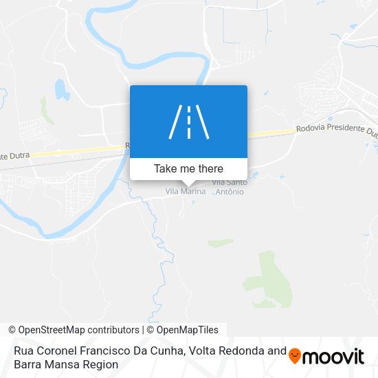 Rua Coronel Francisco Da Cunha map