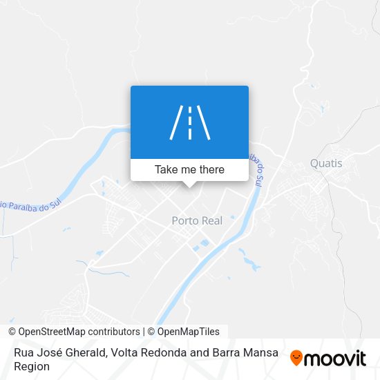Rua José Gherald map