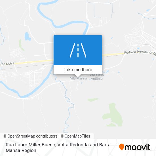 Rua Lauro Miller Bueno map