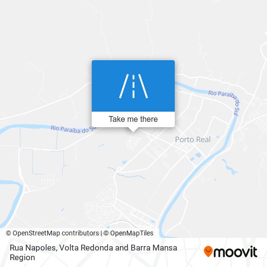 Rua Napoles map