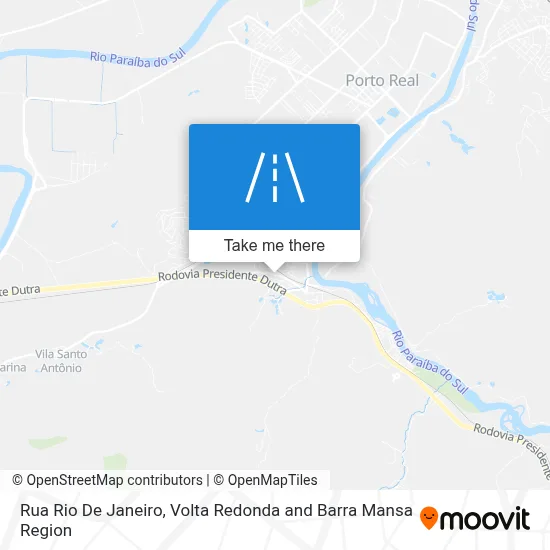 Rua Rio De Janeiro map