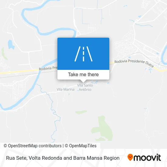Rua Sete map