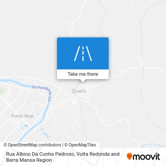Rua Albino Da Cunha Pedroso map