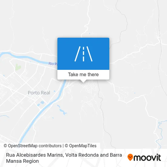 Rua Alcebisardes Marins map