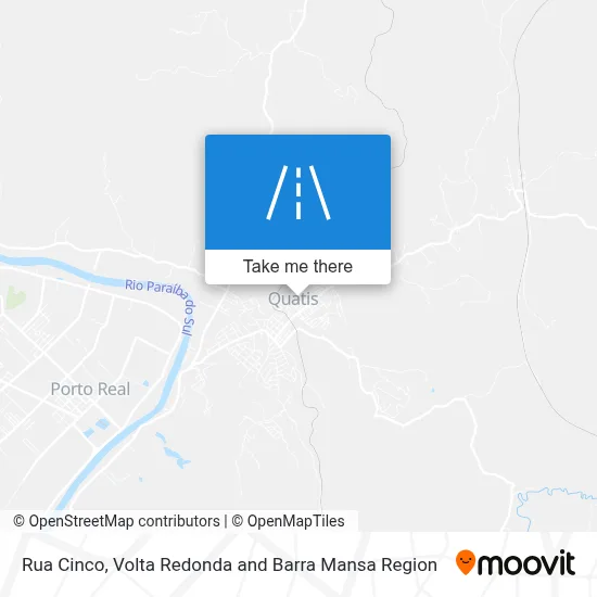 Rua Cinco map