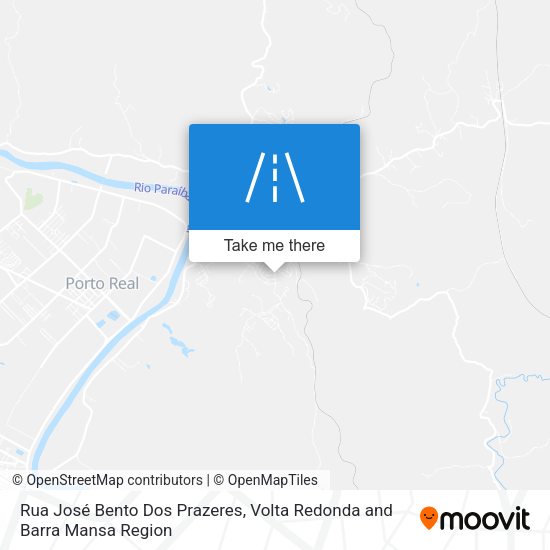 Rua José Bento Dos Prazeres map