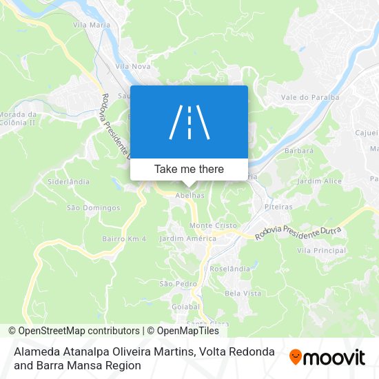 Alameda Atanalpa Oliveira Martins map